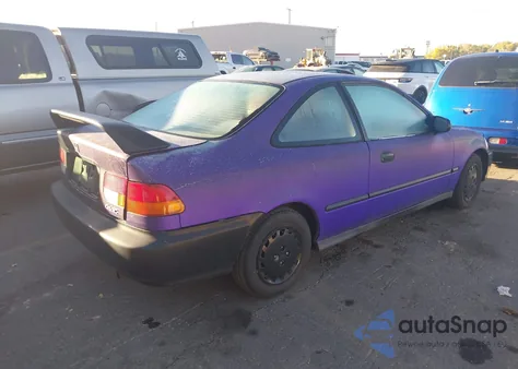 1997 Honda Civic Dx z USA, uszkodzony, nr VIN 1HGEJ6228VL081356